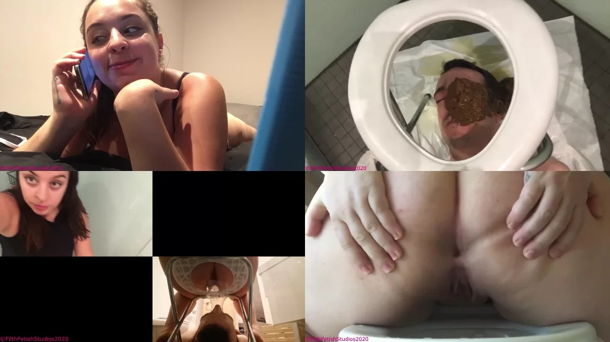 Goddess Allie James - Broken Toilet Human Toilet Part 1 to 4 new femdom scat porn videos